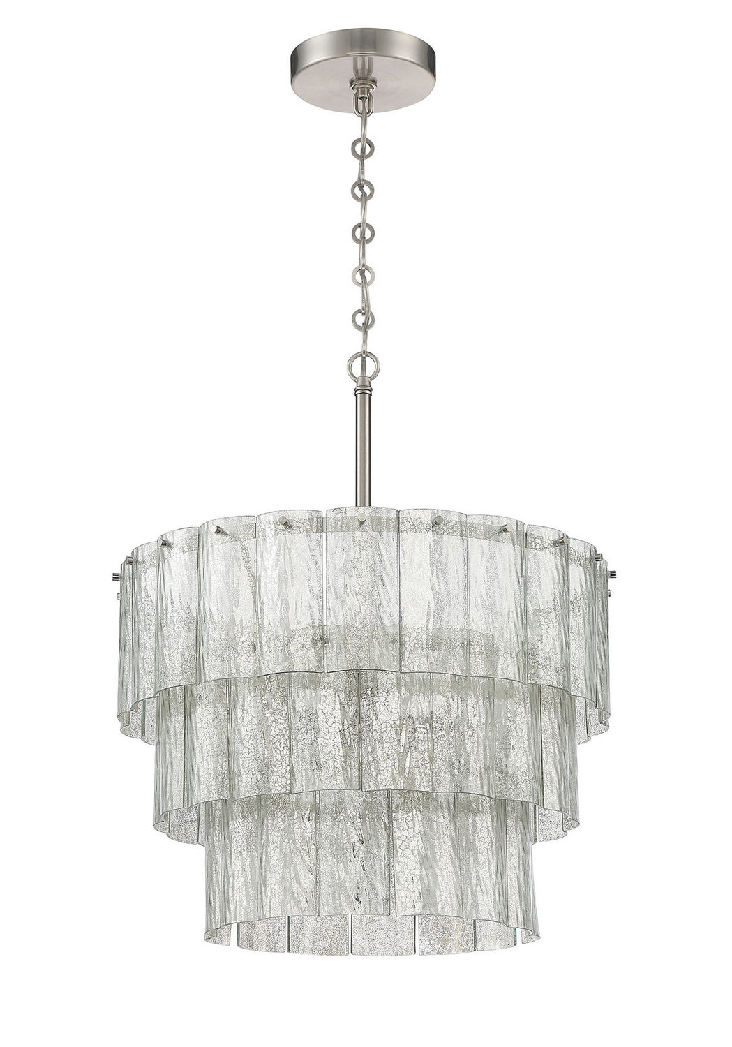 Craftmade Nine Light Pendant from the Museo collection in Brushed Polished Nickel finish