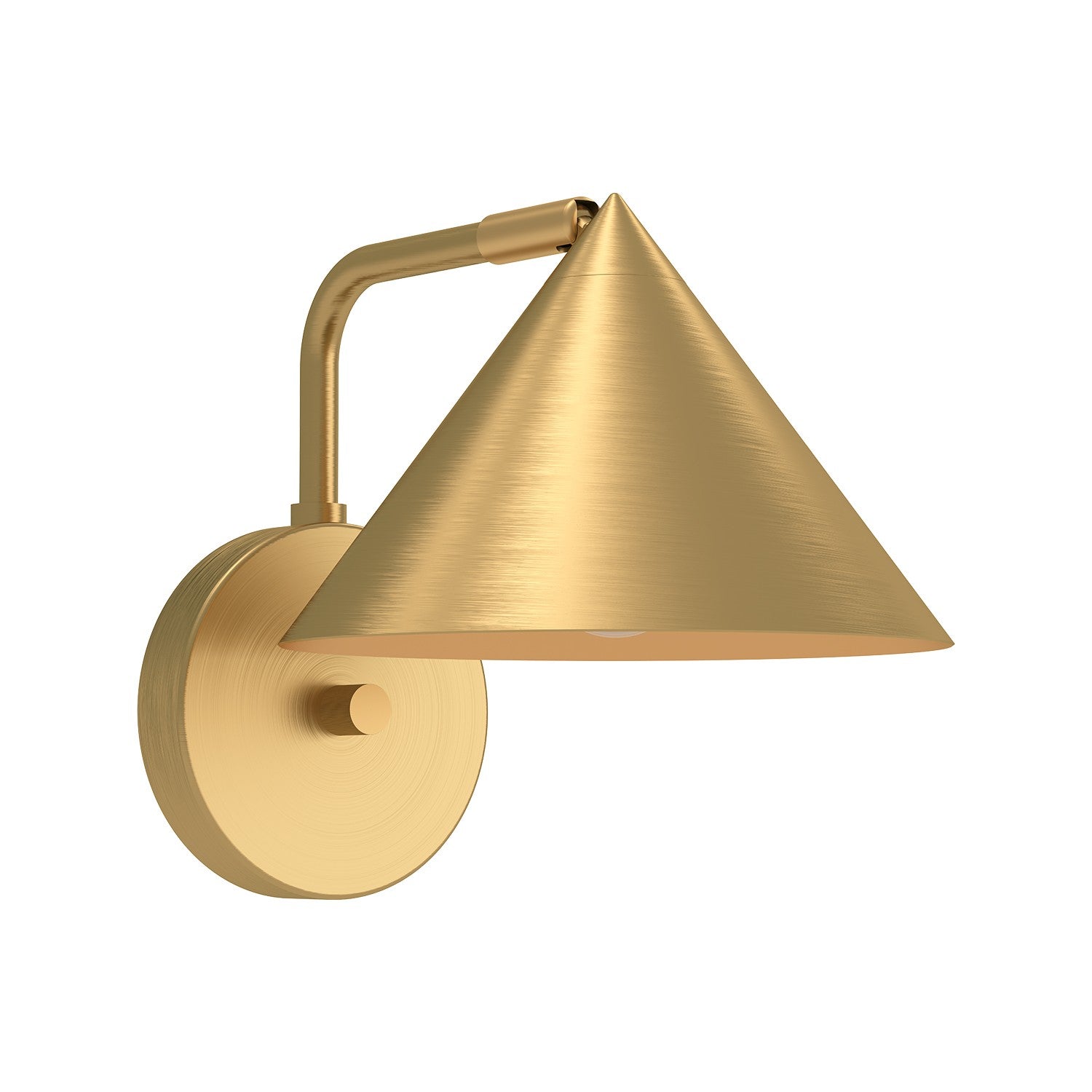 Alora One Light Wall Sconce from the Remy collection in Brushed Gold finish