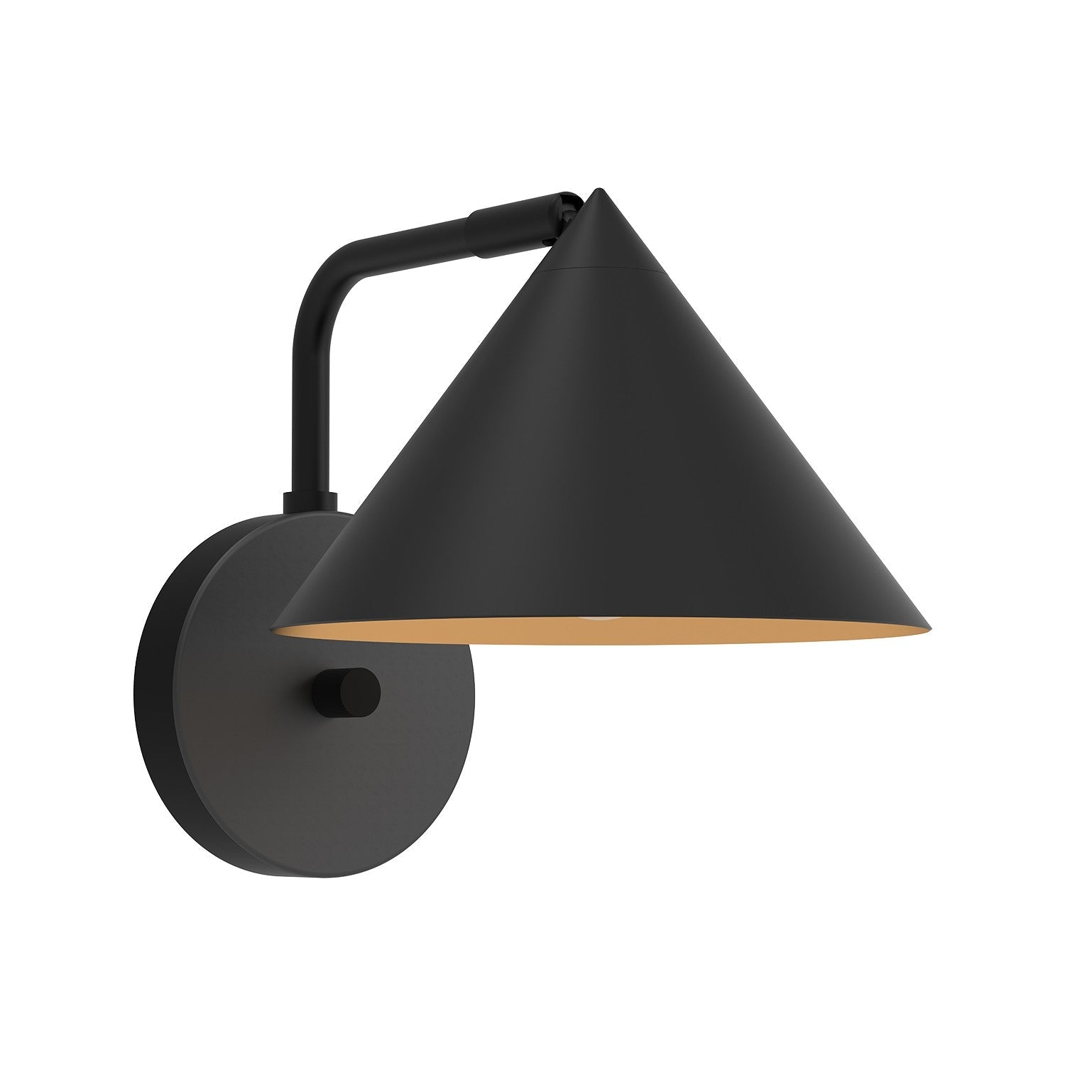 Alora One Light Wall Sconce from the Remy collection in Matte Black finish
