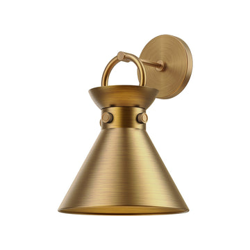 Alora One Light Wall Sconce from the Emerson collection in Aged Gold finish