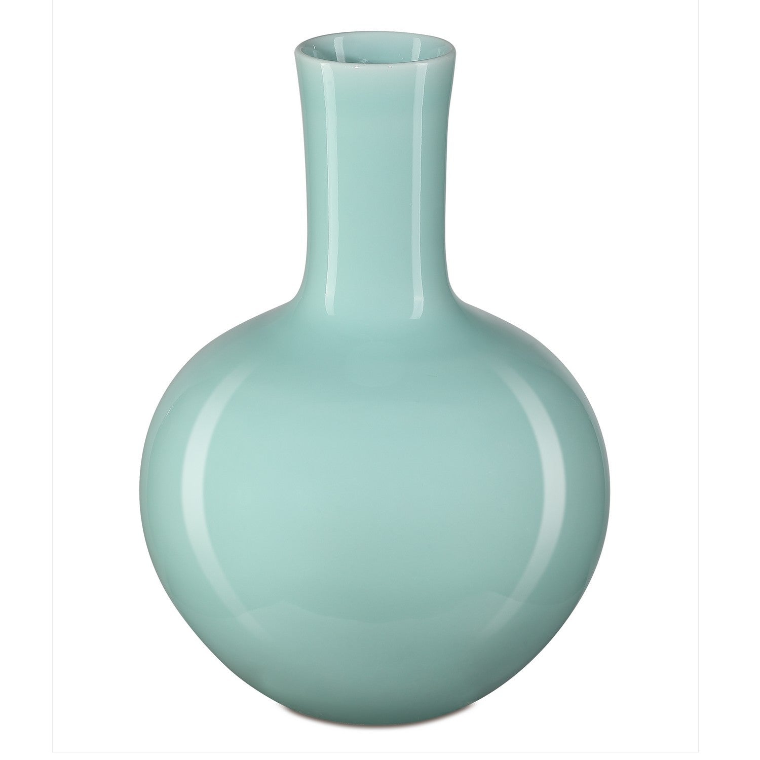 Currey and Company Vase from the Celadon collection in Celadon Green finish