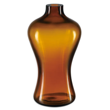 Currey and Company Vase in Amber finish