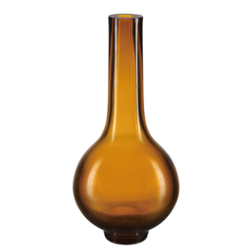 Currey and Company Vase in Amber finish