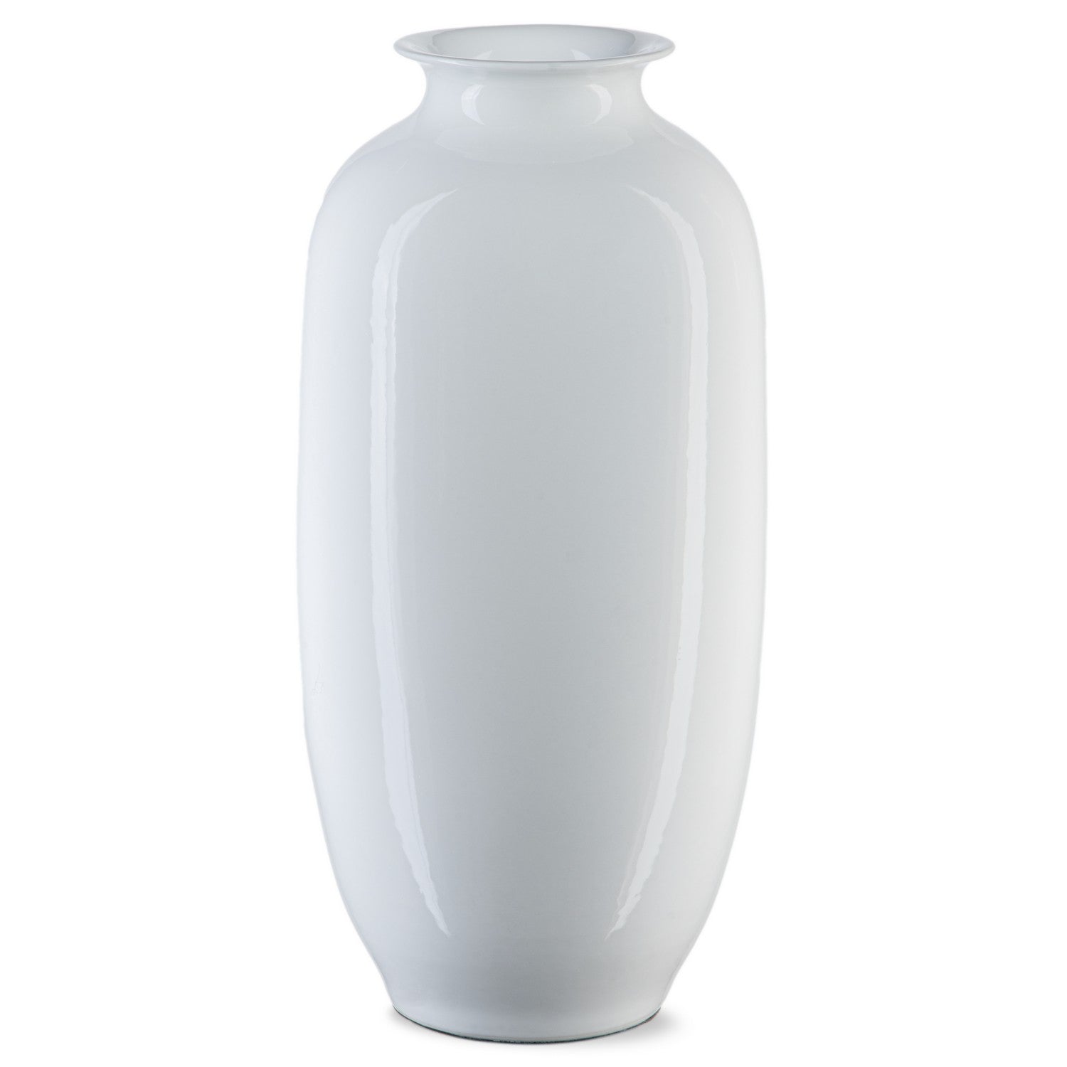 Currey and Company Vase from the Imperial Collection collection in Imperial White finish