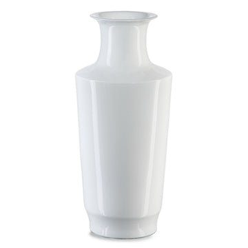 Currey and Company Vase from the Imperial Collection collection in Imperial White finish