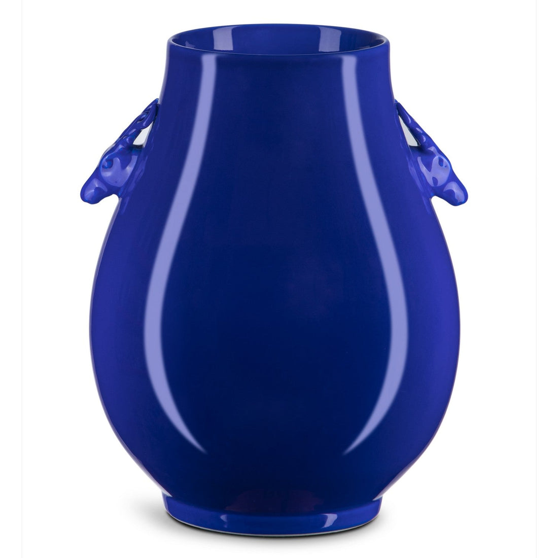 Currey and Company Vase from the Ocean Blue Collection collection in Ocean Blue finish