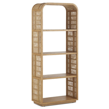 Currey and Company Etagere from the Anisa Collection collection in Natural finish