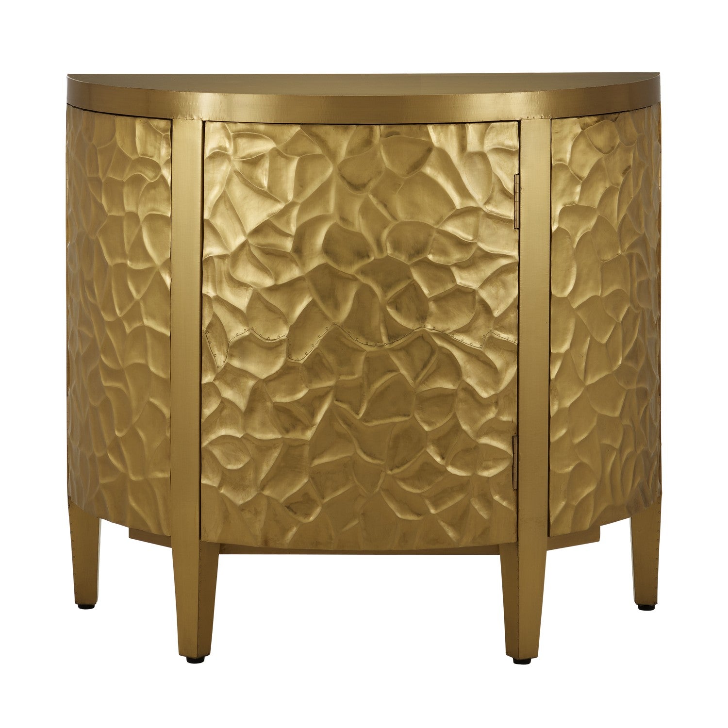 Currey and Company Cabinet from the Auden Collection collection in Brass finish