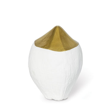 Regina Andrew Vase from the Coco collection in White finish