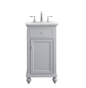 Elegant Lighting Single Bathroom Vanity from the Otto collection in Grey finish