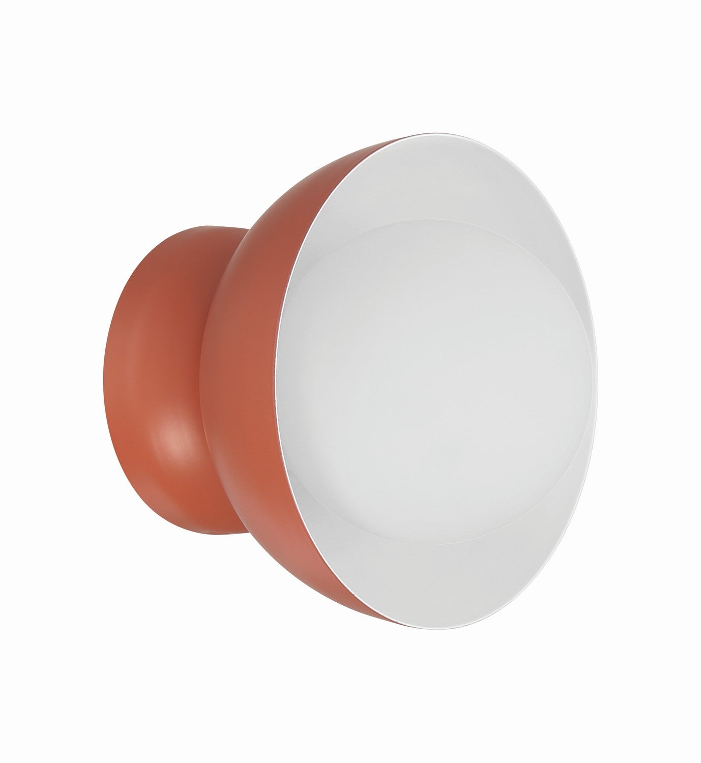 Craftmade One Light Wall Sconce from the Ventura Dome collection in Baked Clay finish