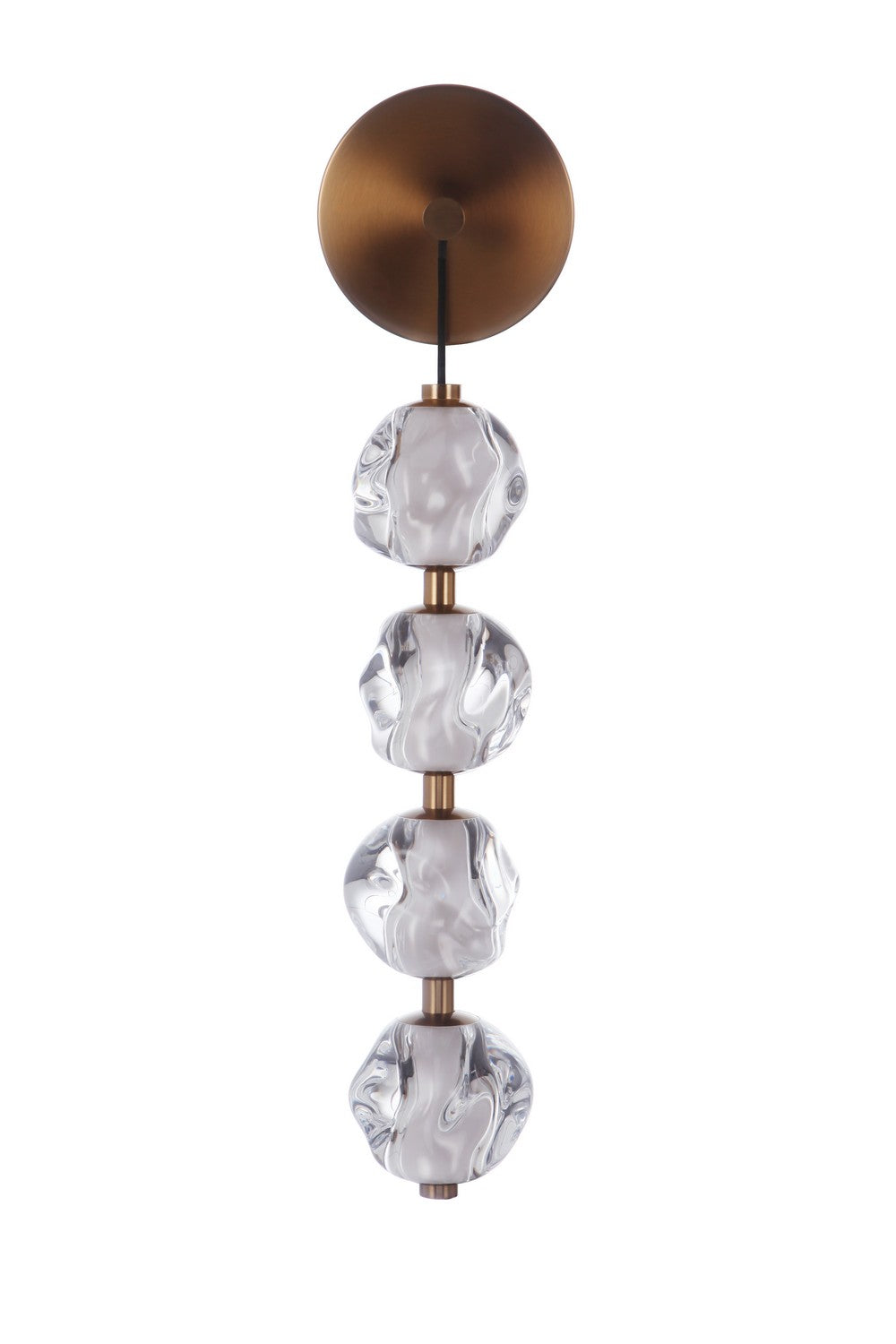 Craftmade LED Wall Sconce from the Jackie collection in Satin Brass finish
