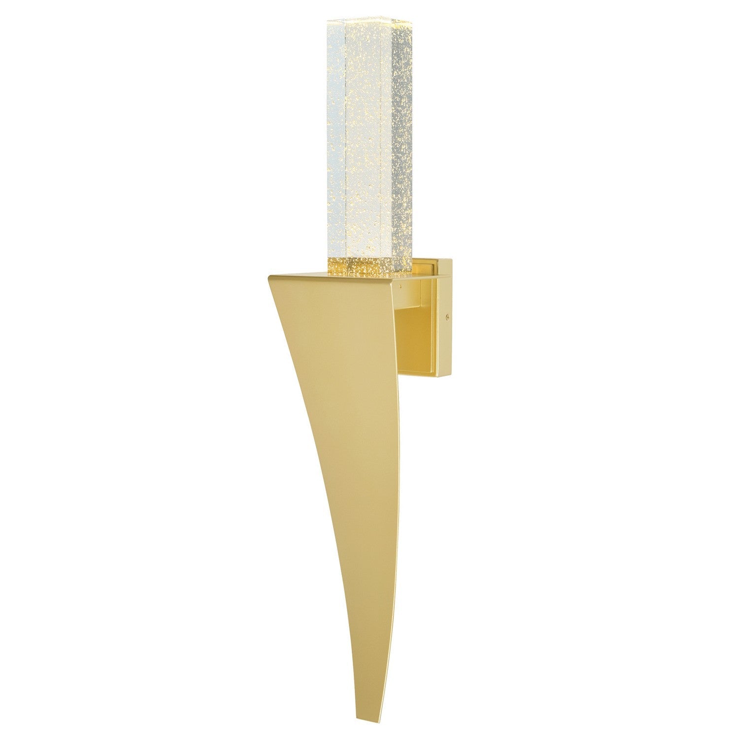 CWI Lighting LED Wall Sconce from the Catania collection in Satin Gold finish