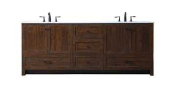 Elegant Lighting Double Bathroom Vanity from the Soma collection in Expresso finish