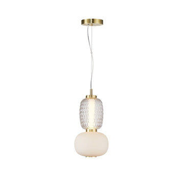 Artcraft LED Pendant from the Cyra collection in Brass finish
