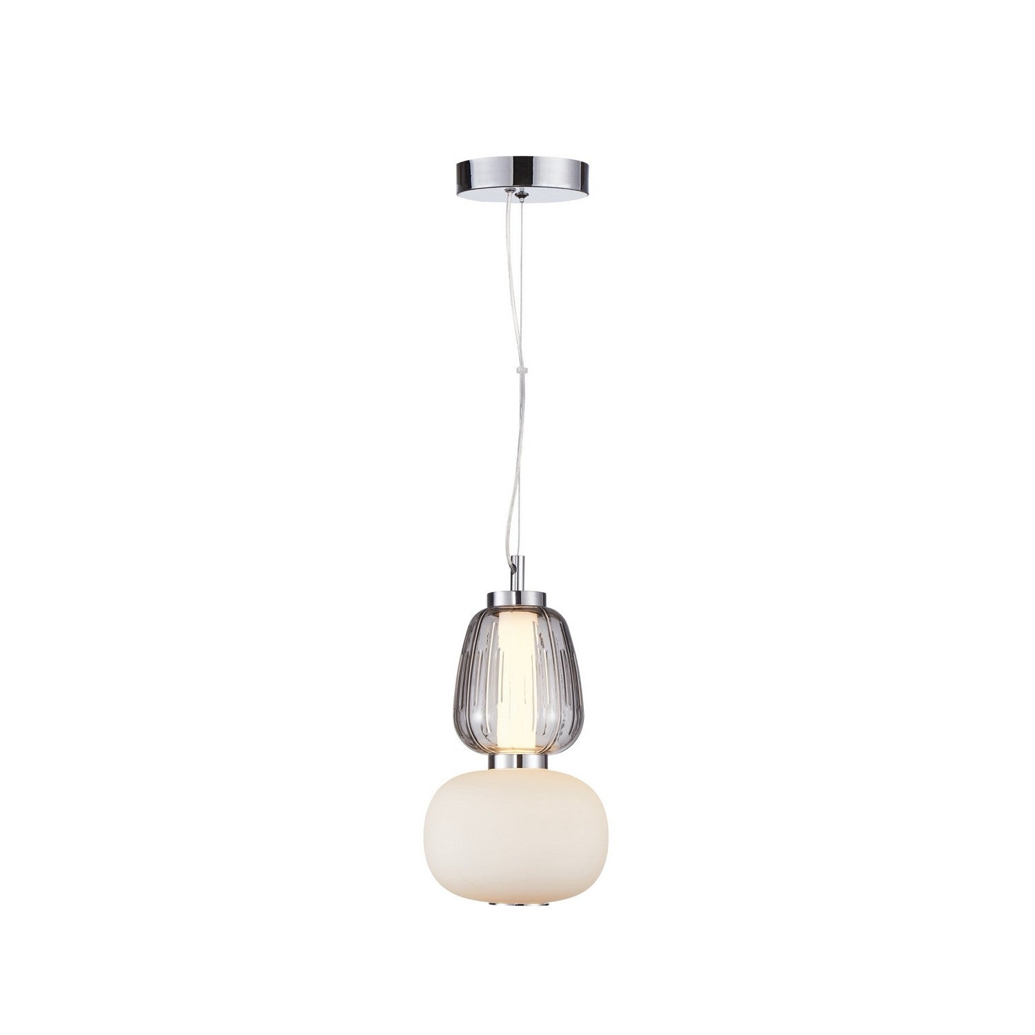 Artcraft LED Pendant from the Cyra collection in Chrome finish