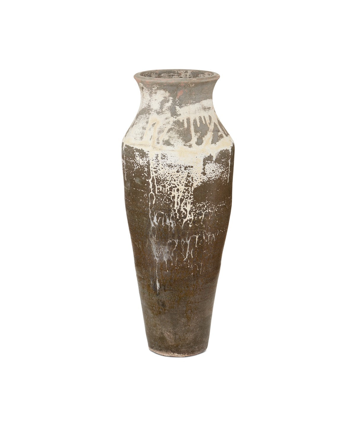 Currey and Company Urn from the Capizzi Collection collection in Antique White finish