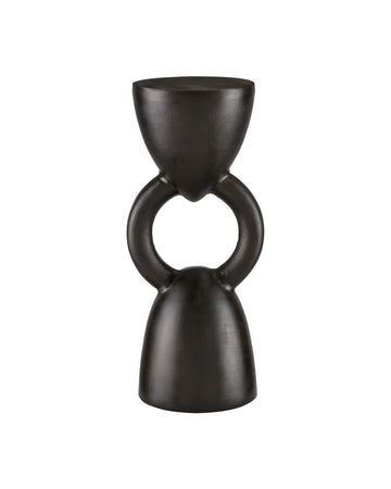 Currey and Company Drinks Table in Bronze finish