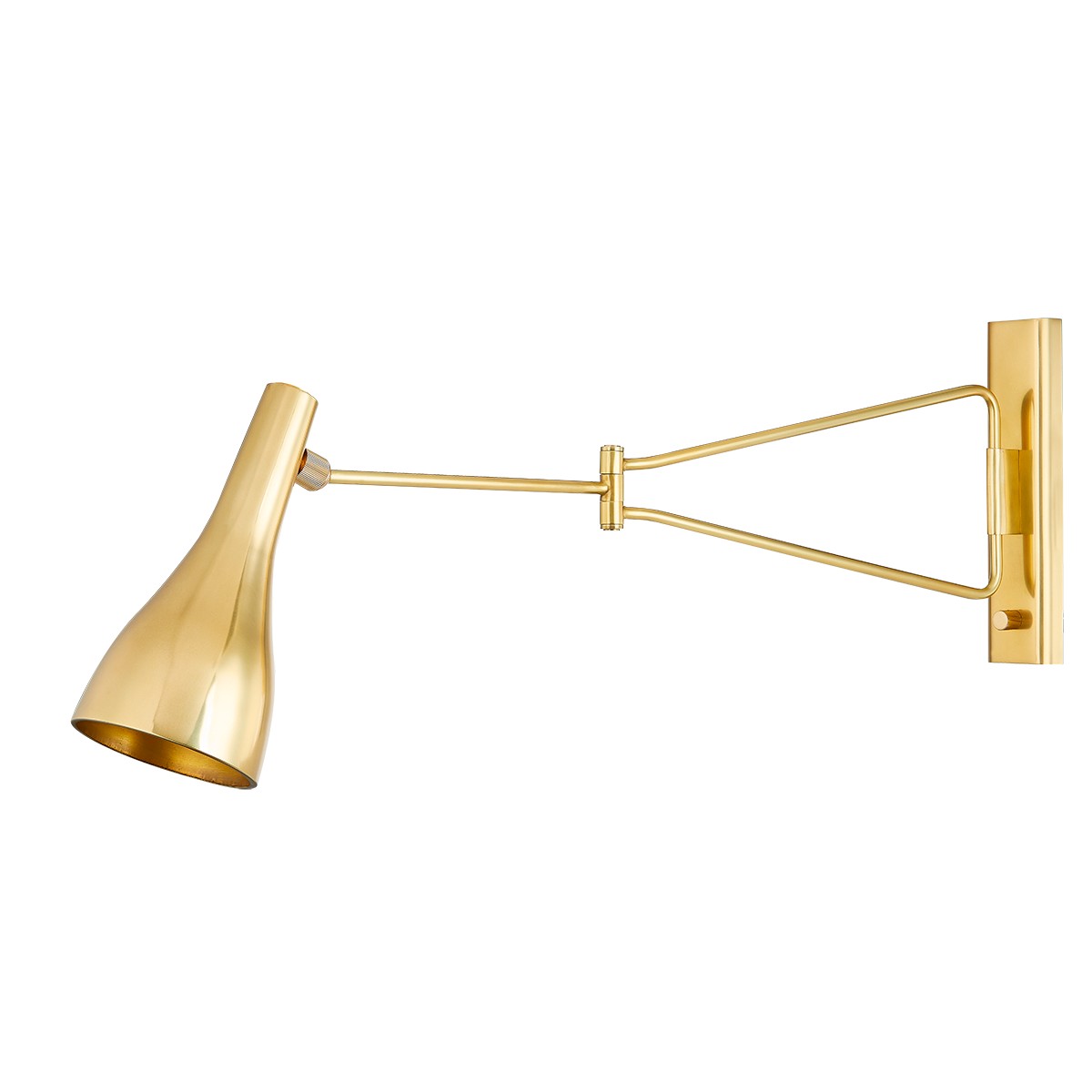 Hudson Valley LED Wall Sconce from the Northford collection in Aged Brass finish