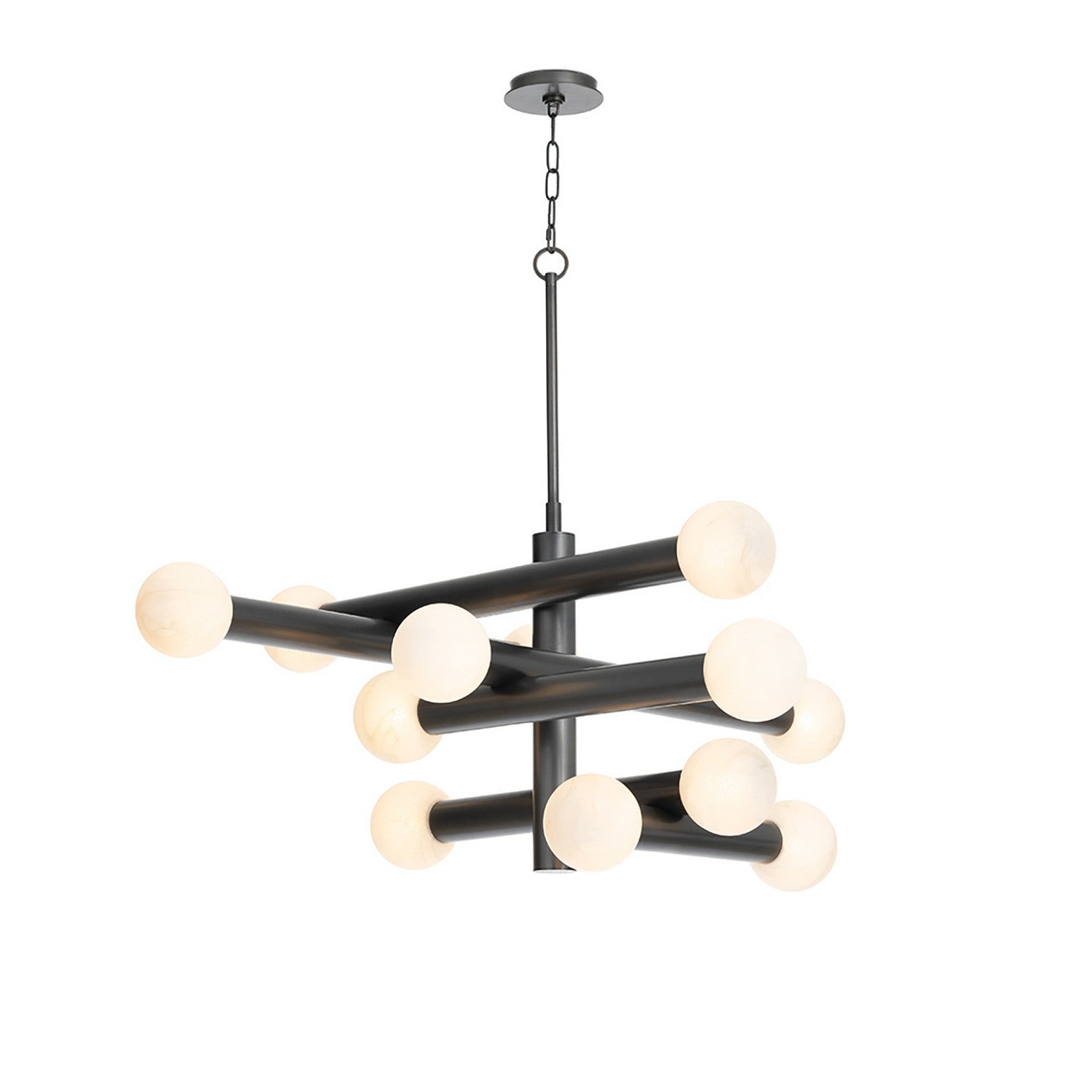 Regina Andrew LED Chandelier from the Dion collection in Oil Rubbed Bronze finish