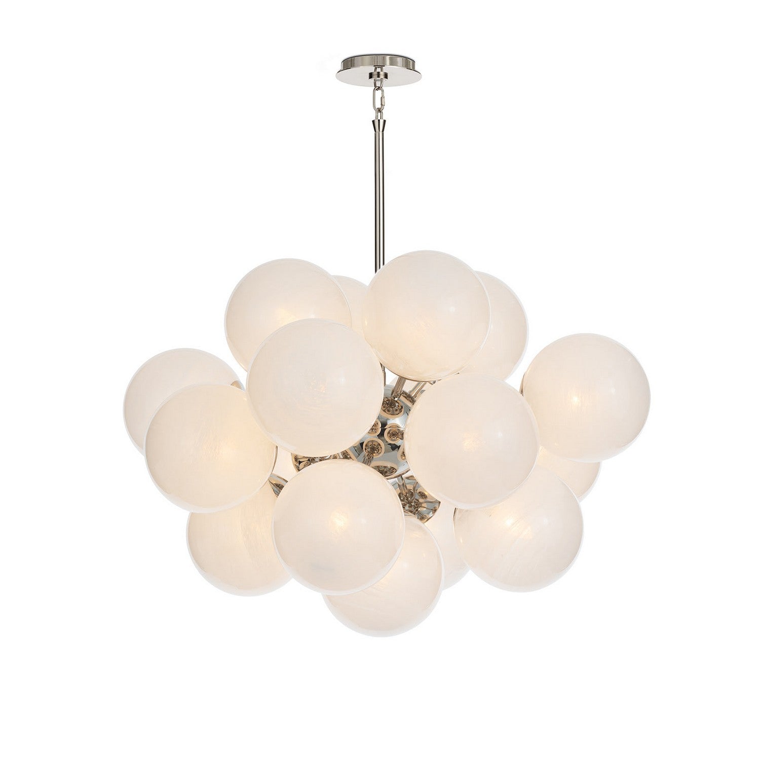 Regina Andrew 17 Light Chandelier from the Shine collection in Polished Nickel finish