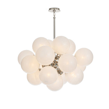 Regina Andrew 17 Light Chandelier from the Shine collection in Polished Nickel finish