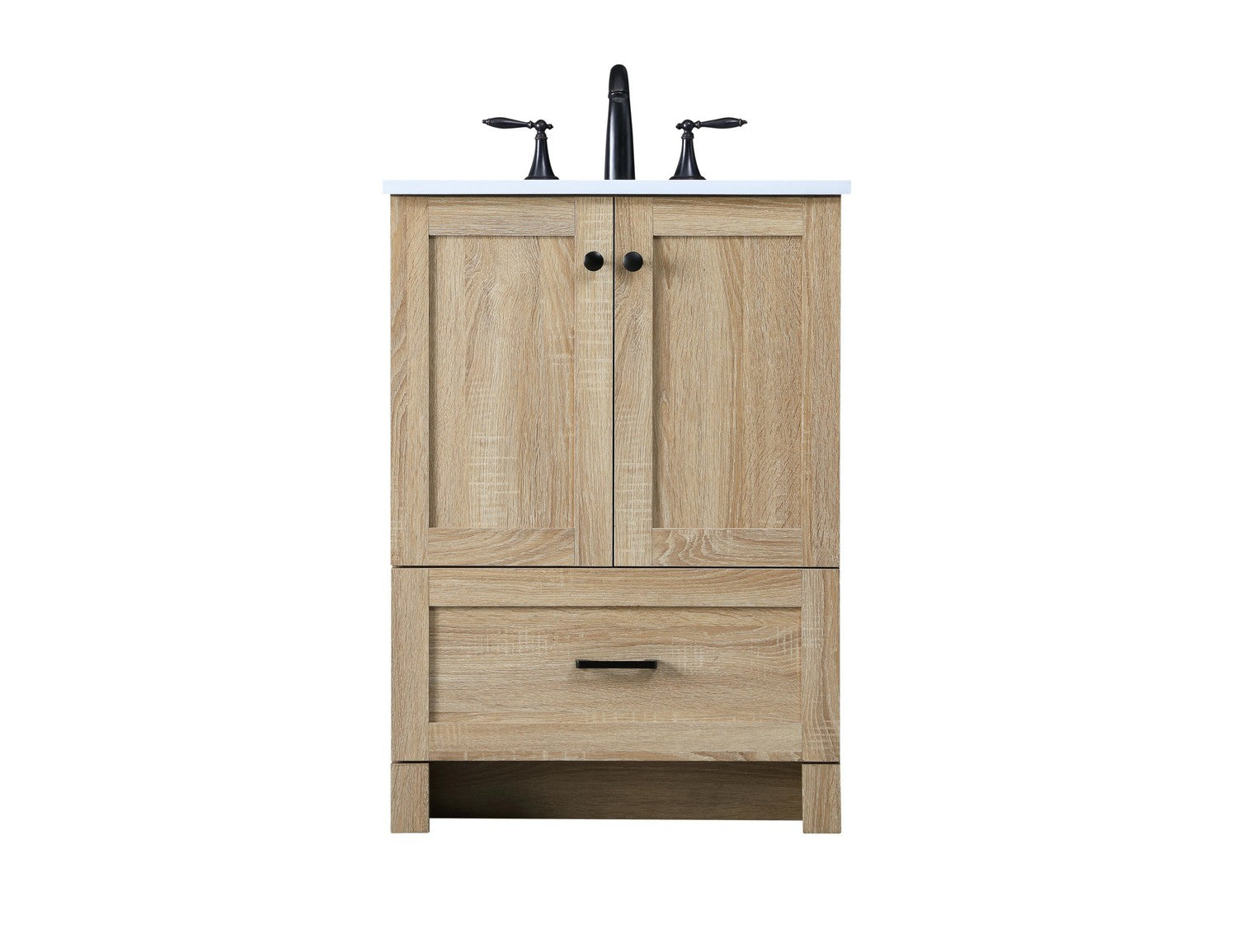 Elegant Lighting Single Bathroom Vanity from the Soma collection in Mango Wood finish