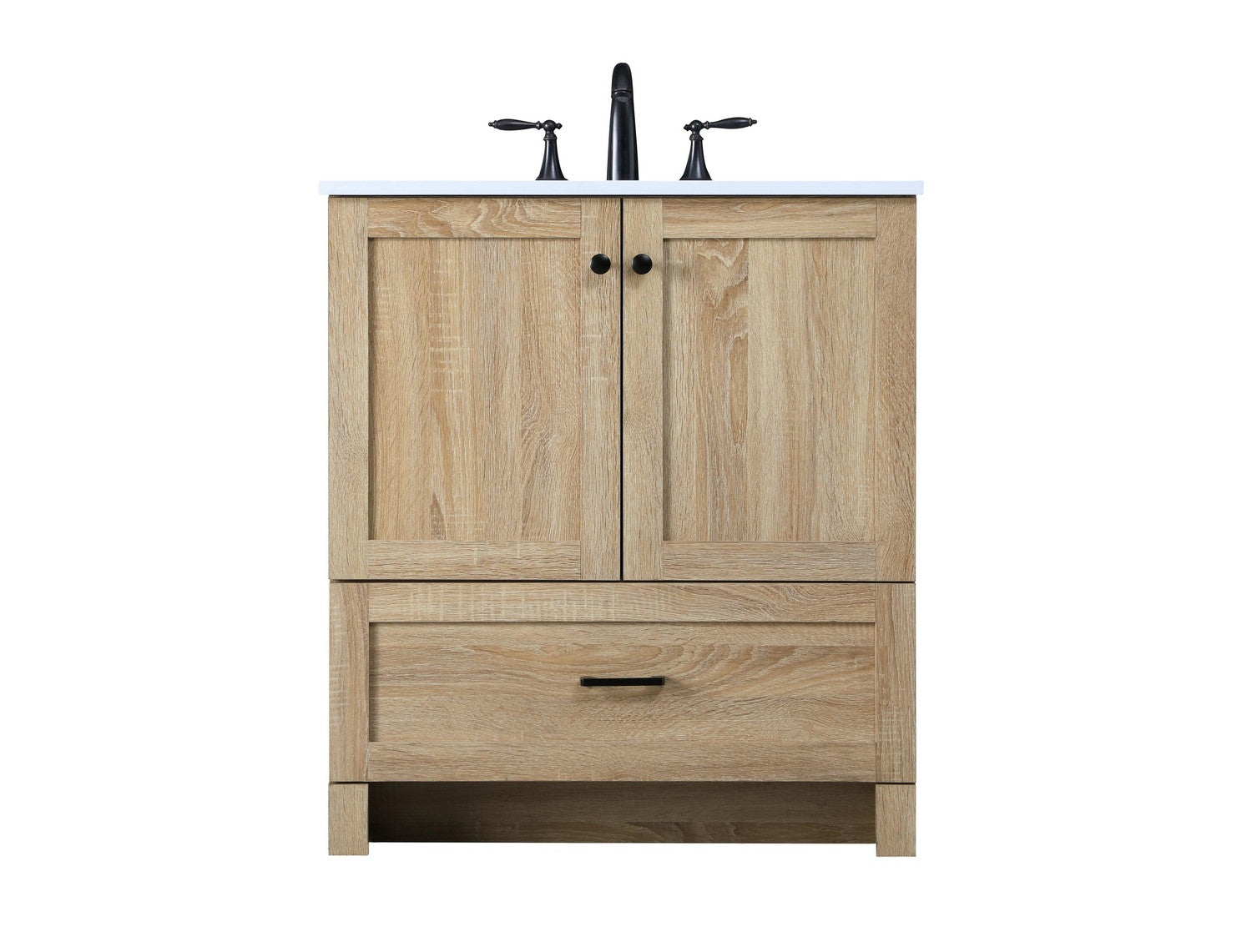 Elegant Lighting Single Bathroom Vanity from the Soma collection in Mango Wood finish