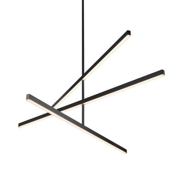 Kuzco Lighting LED Chandelier from the Vega collection in Black finish
