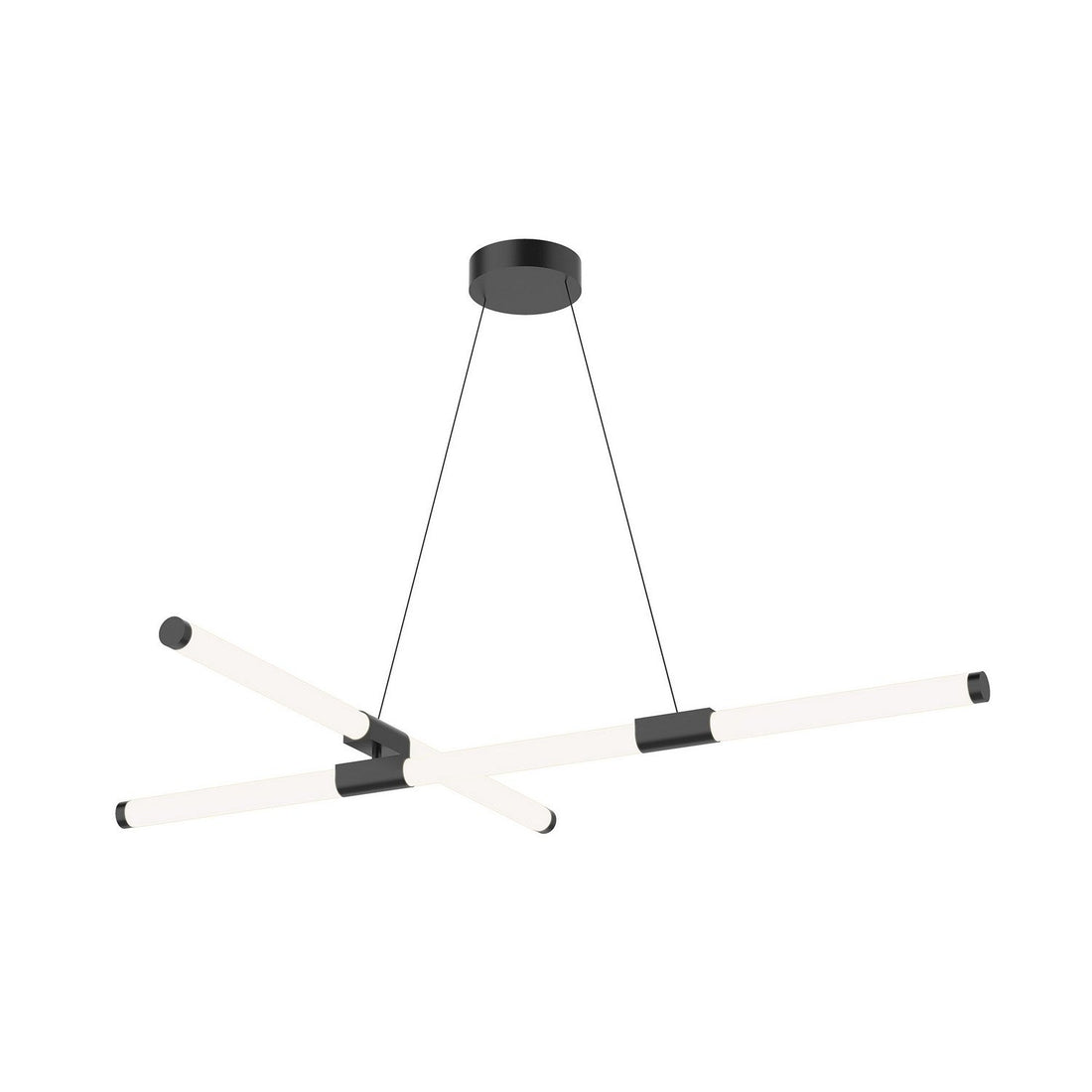Kuzco Lighting LED Chandelier from the Akari collection in Black finish