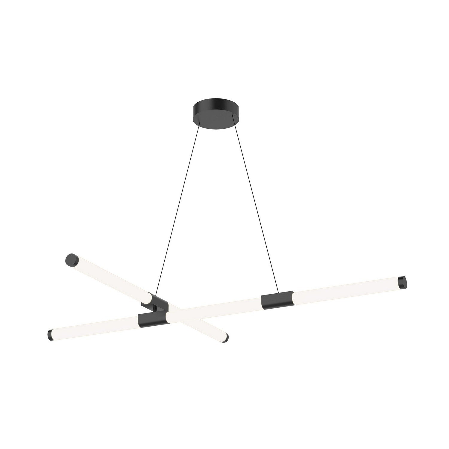 Kuzco Lighting LED Chandelier from the Akari collection in Black finish