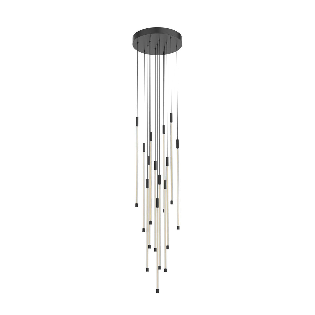 Kuzco Lighting LED Pendant from the Motif collection in Black finish
