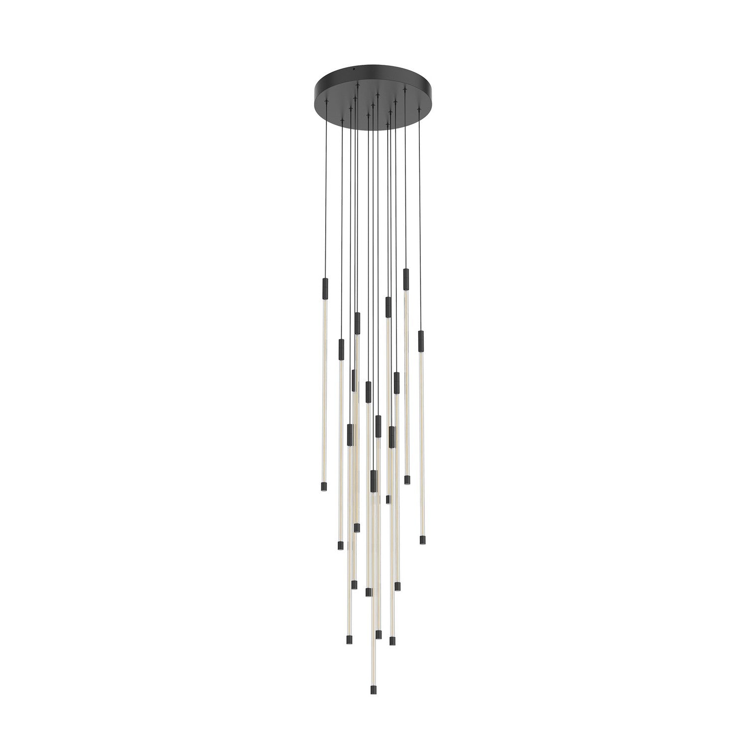 Kuzco Lighting LED Pendant from the Motif collection in Black finish