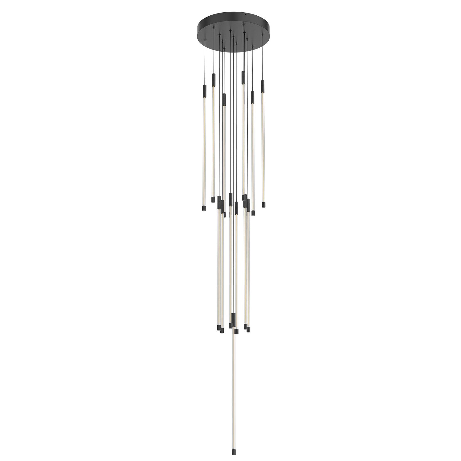 Kuzco Lighting LED Pendant from the Motif collection in Black finish