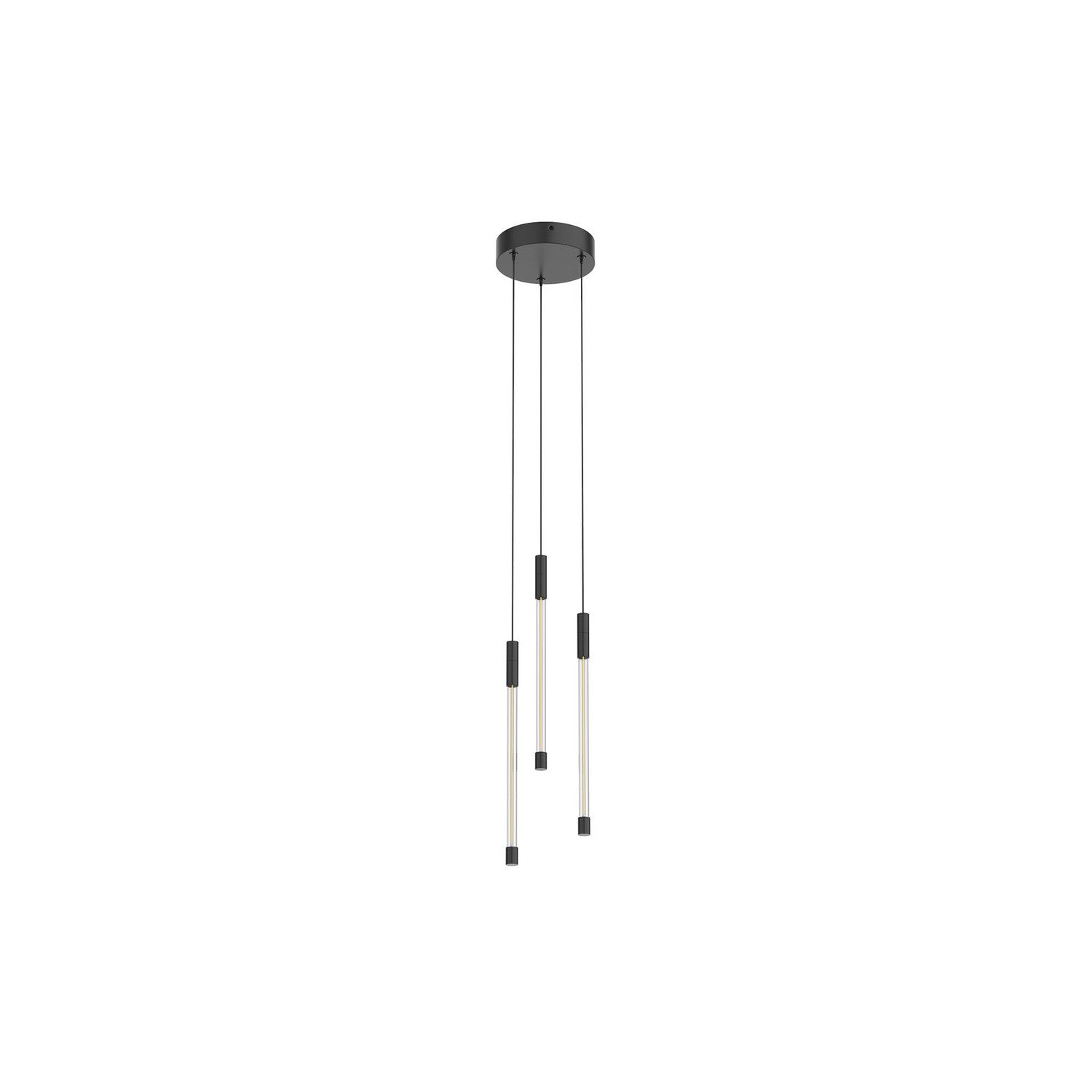 Kuzco Lighting LED Pendant from the Motif collection in Black finish