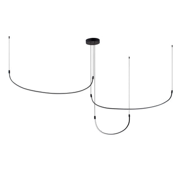 Kuzco Lighting LED Pendant from the Talis collection in Black finish