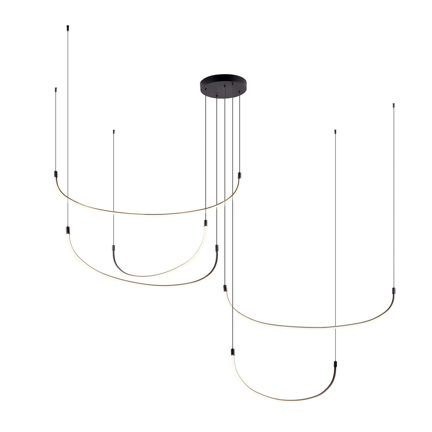 Kuzco Lighting LED Pendant from the Talis collection in Black finish