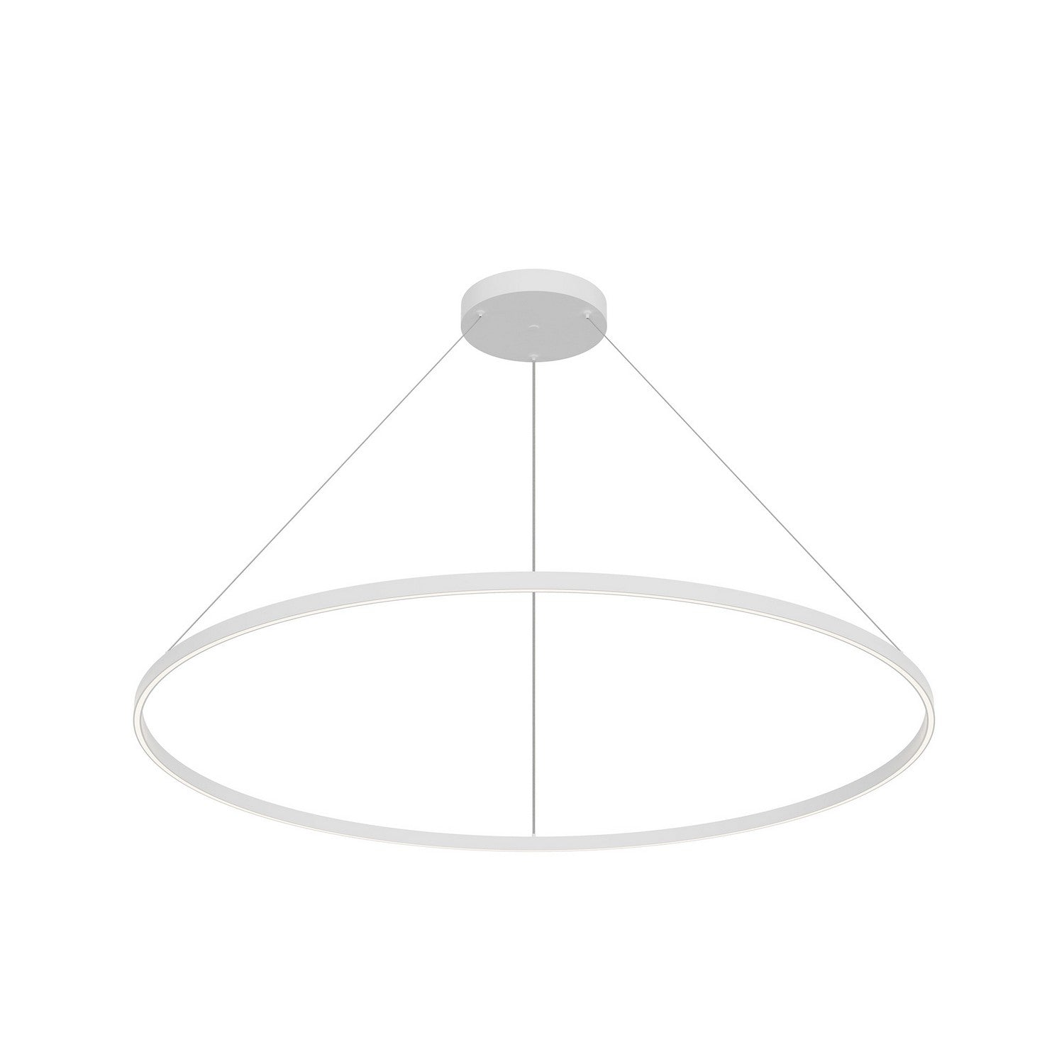 Kuzco Lighting LED Pendant from the Cerchio collection in White finish