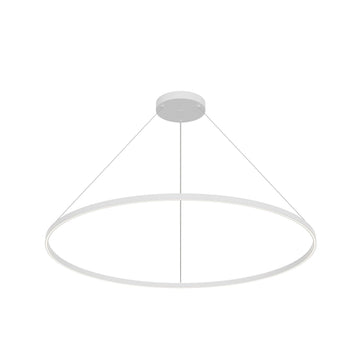 Kuzco Lighting LED Pendant from the Cerchio collection in White finish