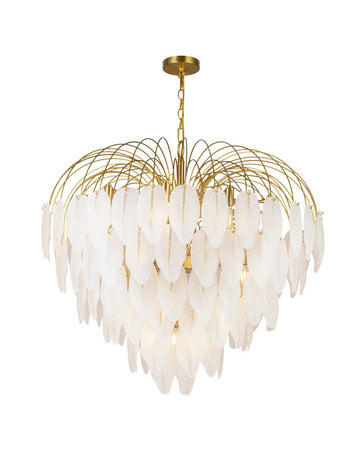 Artcraft 24 Light Chandelier from the Alessia collection in Brushed Brass finish