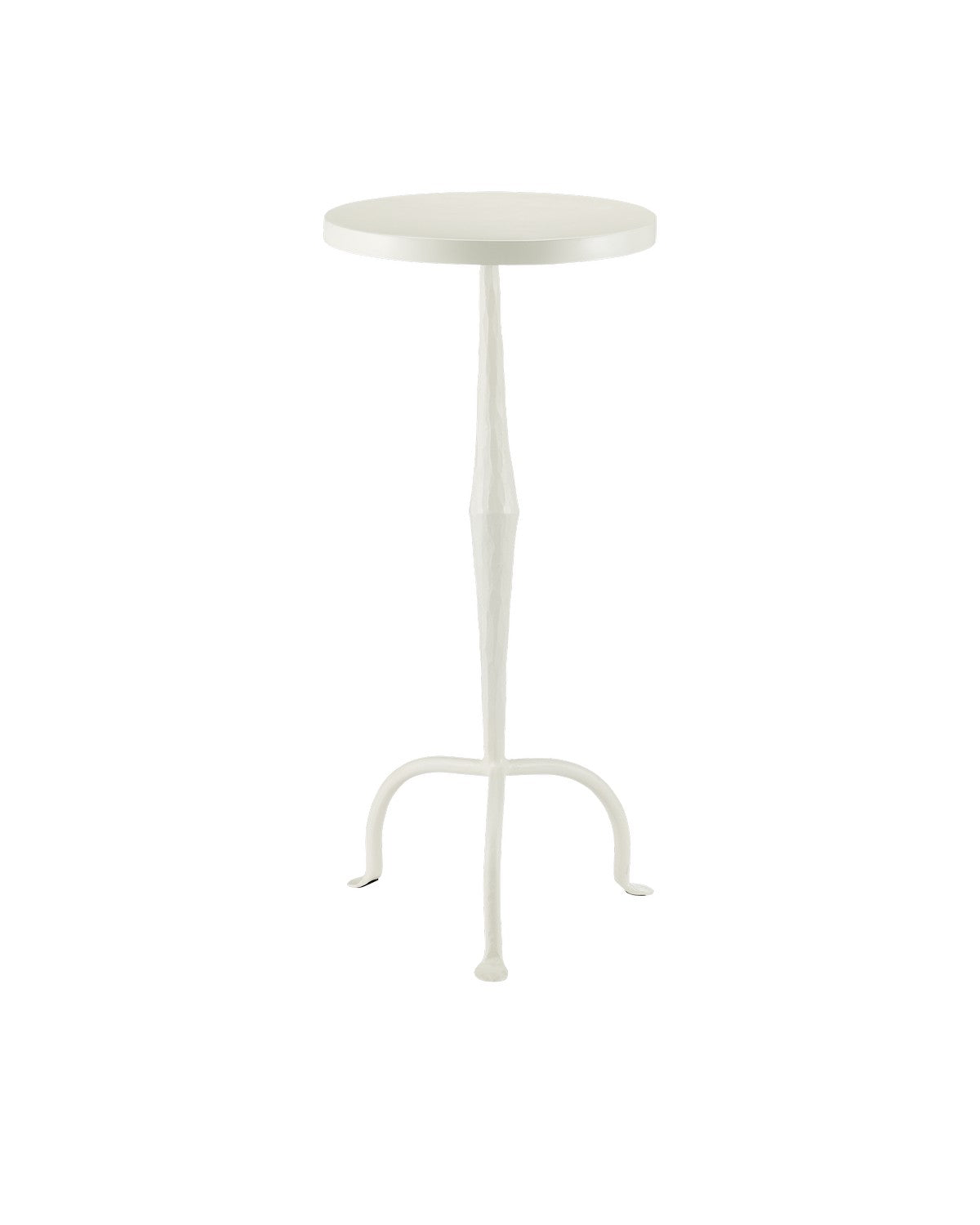 Currey and Company Drinks Table in Off-White finish
