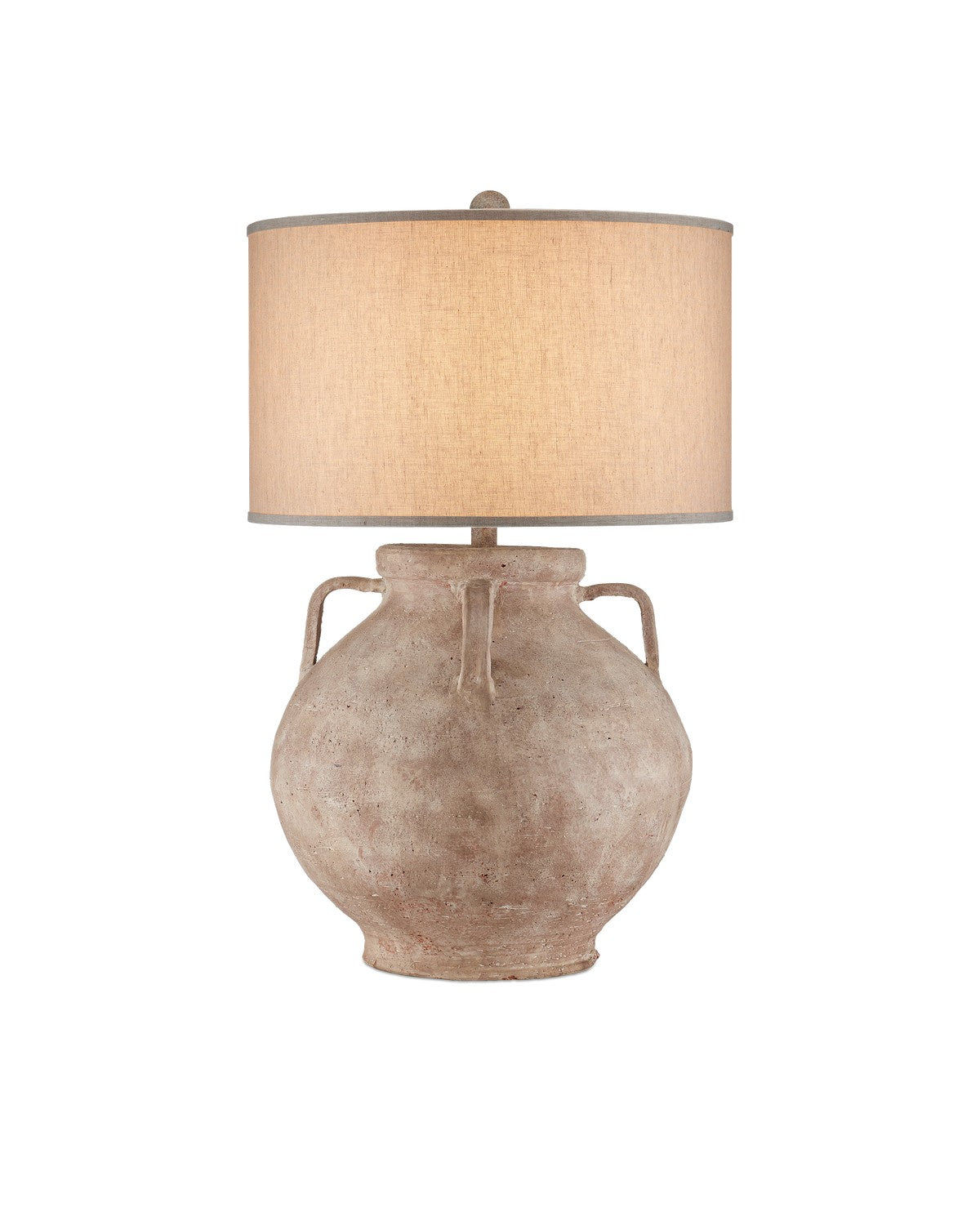 Currey and Company One Light Table Lamp in Brownish Gray finish