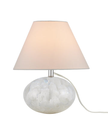 Currey and Company One Light Table Lamp in Clear finish