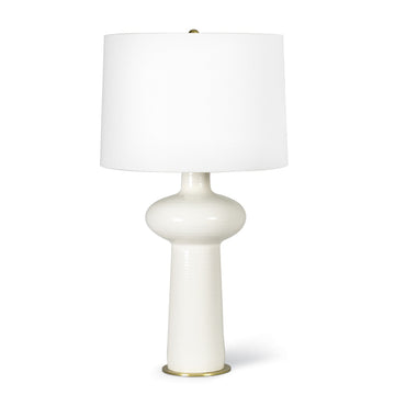 Regina Andrew One Light Table Lamp from the Sabina collection in Ivory finish