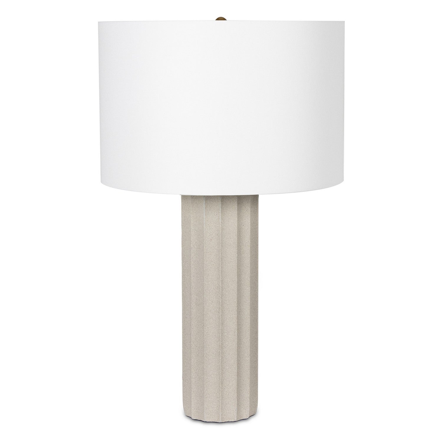 Regina Andrew One Light Table Lamp from the Tambour collection in Grey finish