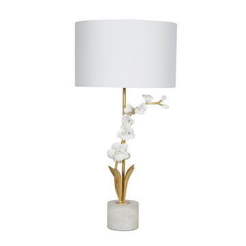Regina Andrew One Light Buffet Lamp from the Thylane collection in White finish