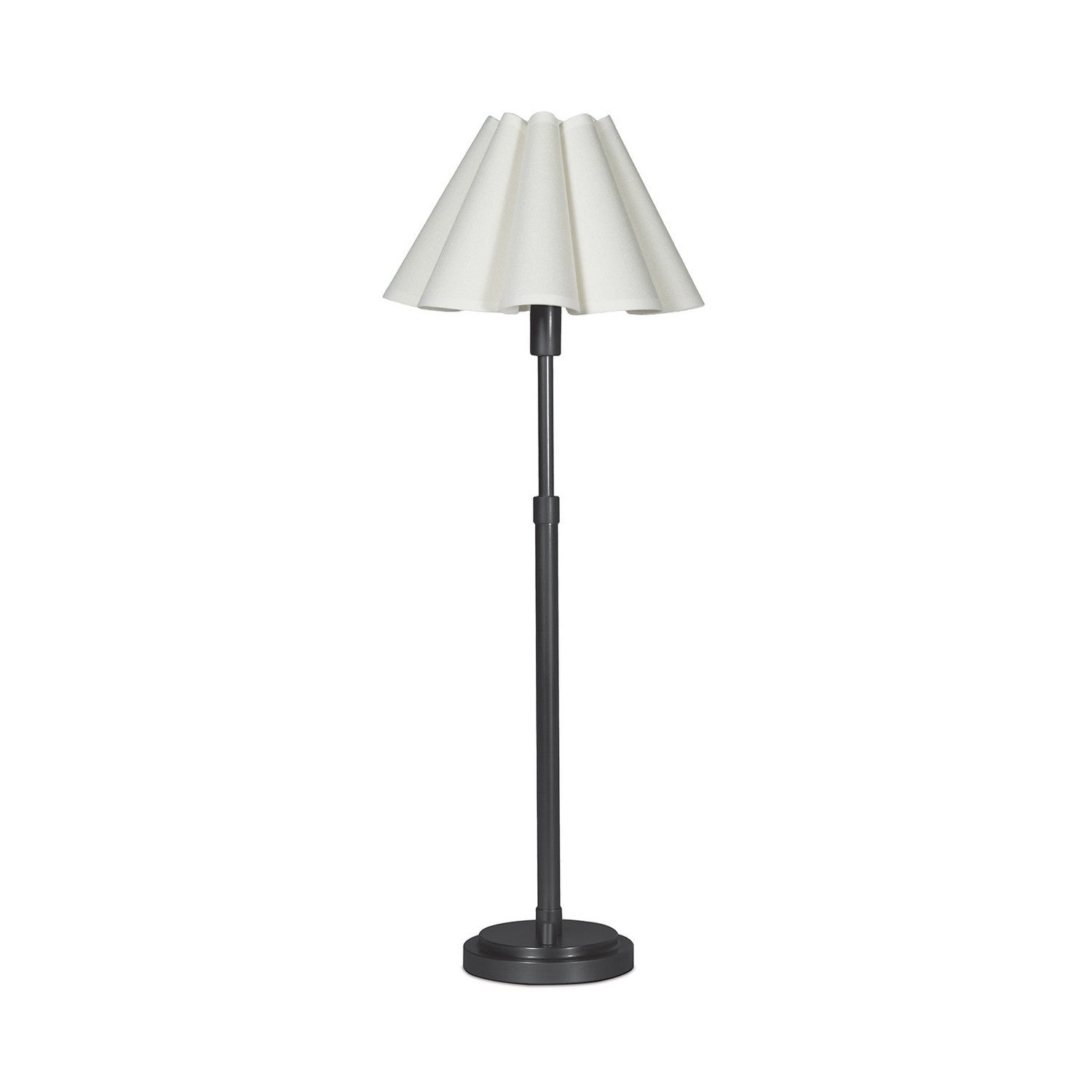 Regina Andrew One Light Buffet Lamp from the Polly collection in Blackened Brass finish