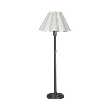 Regina Andrew One Light Buffet Lamp from the Polly collection in Blackened Brass finish