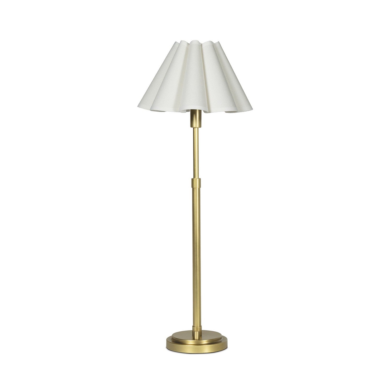 Regina Andrew One Light Buffet Lamp from the Polly collection in Natural Brass finish