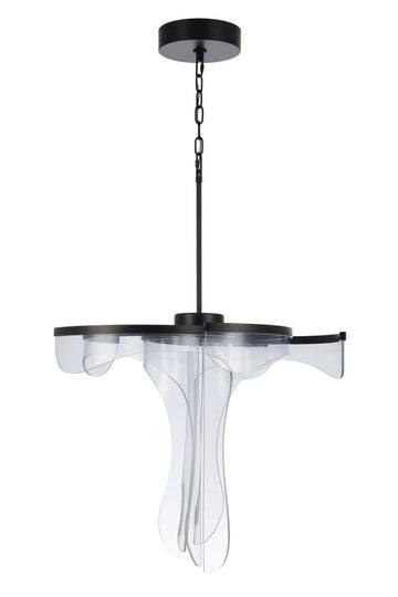 Craftmade LED Pendant from the Estrella collection in Flat Black finish